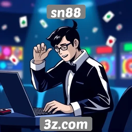 experiência do usuário no site de jogos sn88